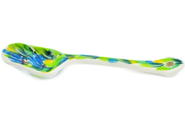 5" Sugar Spoon - Bouquet Azul