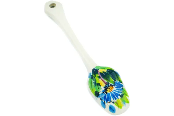5" Sugar Spoon - Bouquet Azul