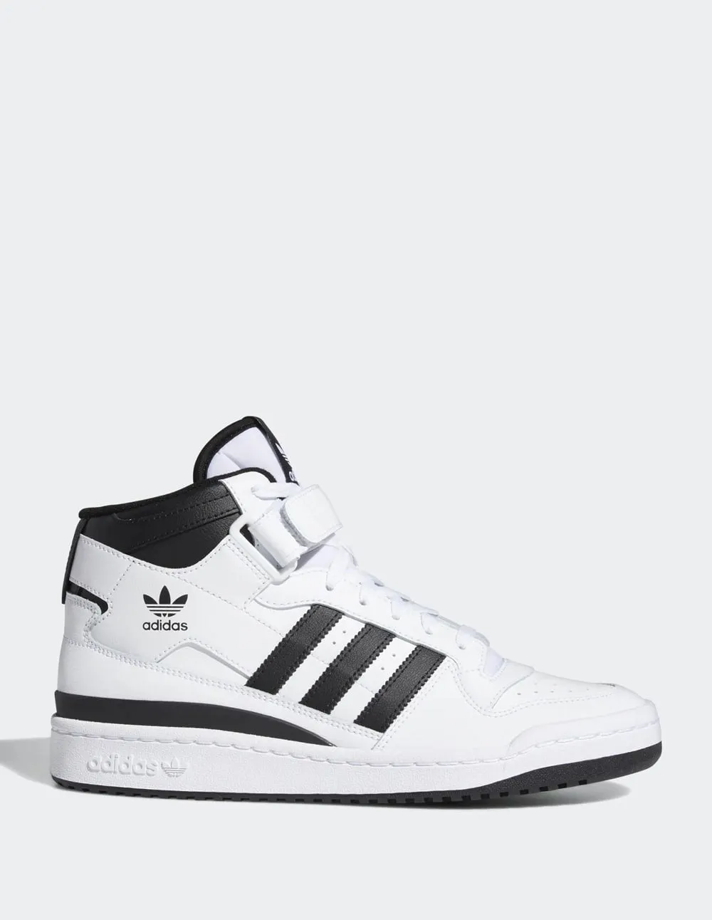adidas Forum Mid Blancas y Negras Unisex