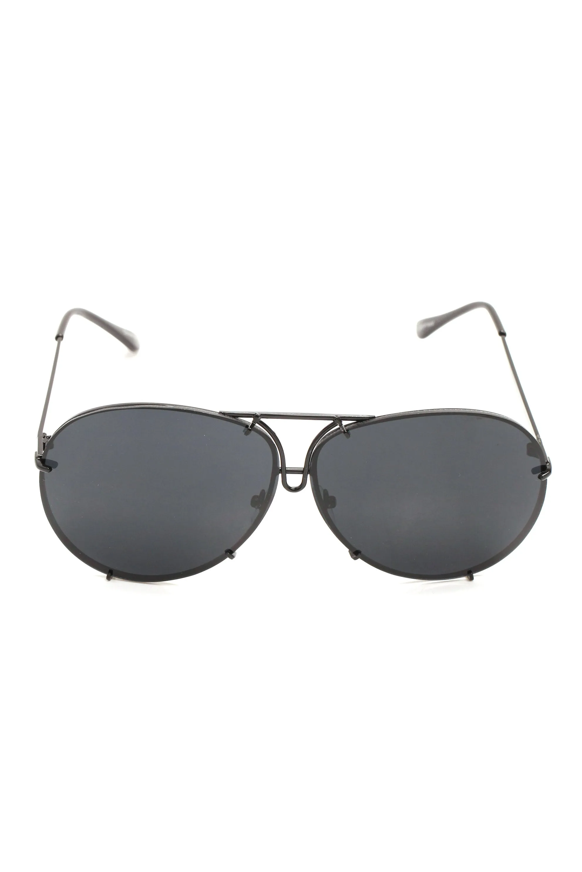 All About You Sunglasses - Black/Black