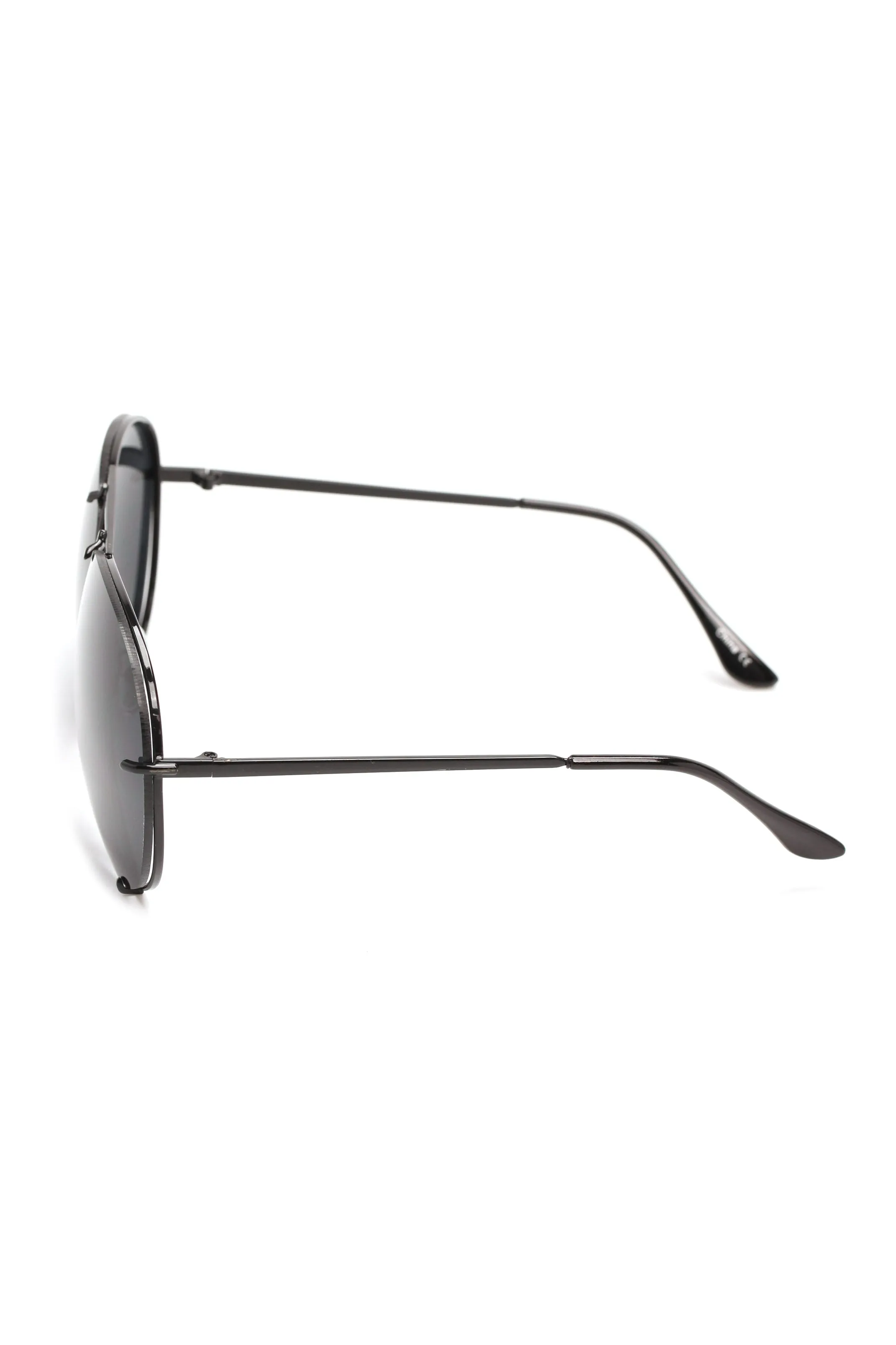 All About You Sunglasses - Black/Black