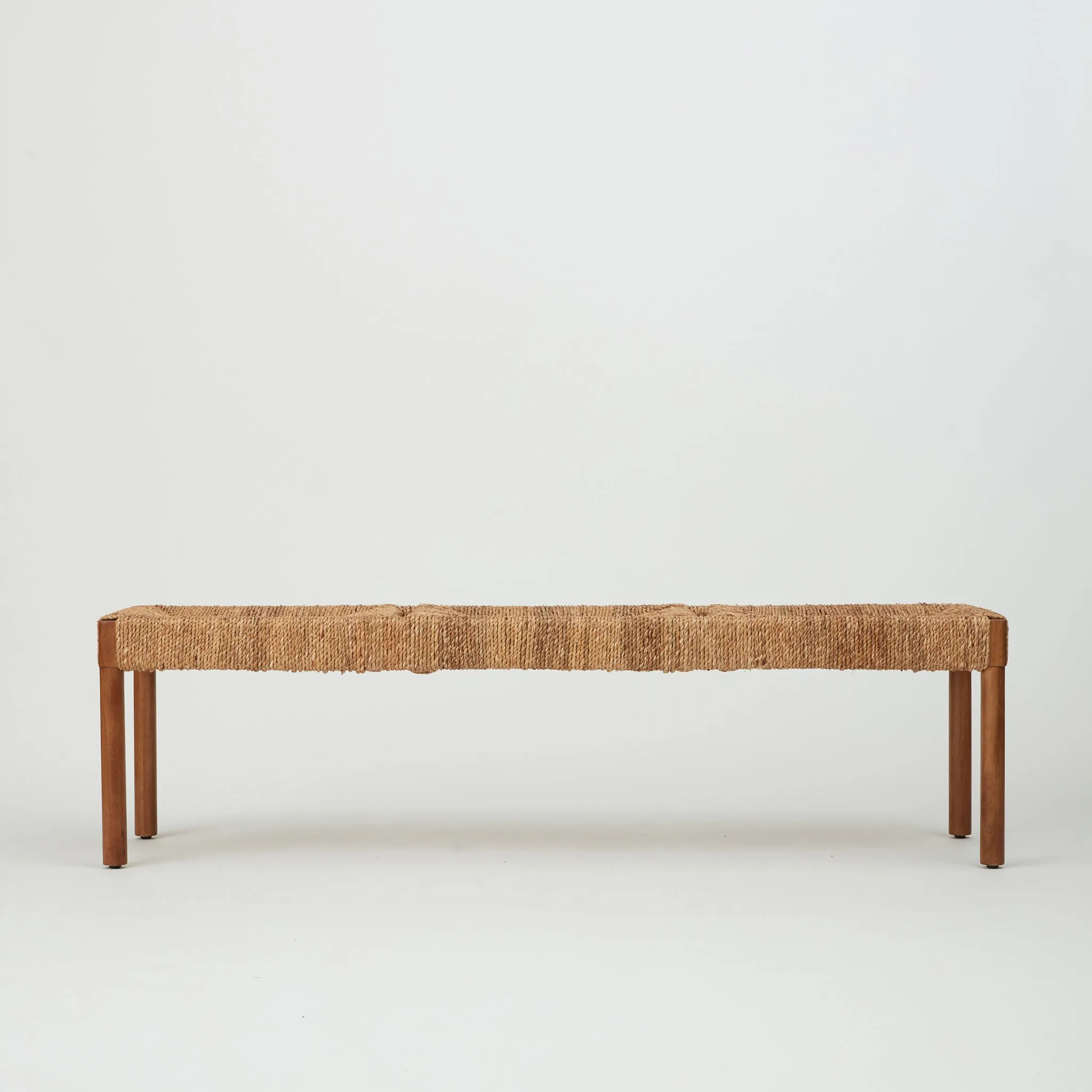 Azul 3 Seater Rope Weave Bench