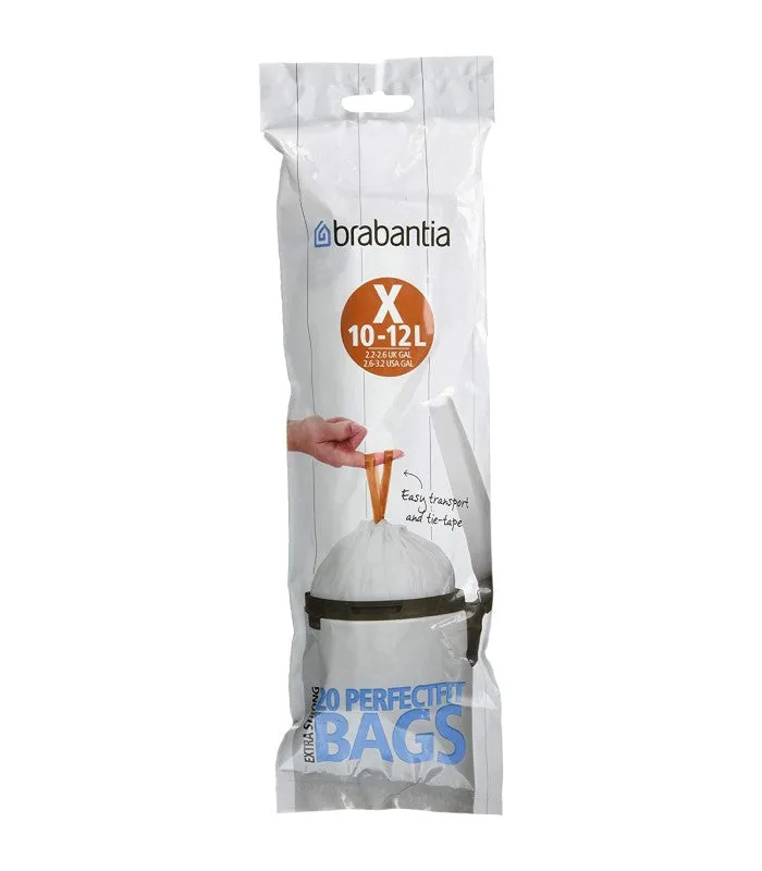 Bolsa basura Slimline blanco