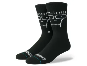 CALCETA STANCE DESCENDENTS HOMBRE NEGRO