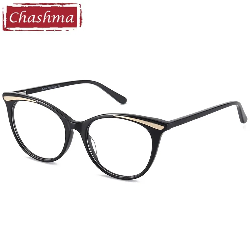 Chashma Women's Full Rim Cat Eye Acetate Eyeglasses 110423