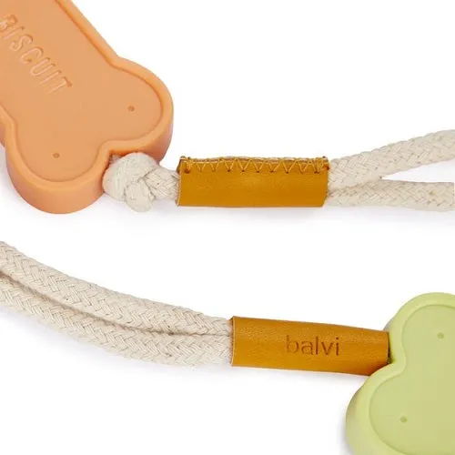 Correa perro Biscuit, con forma de galletas, de Balvi.