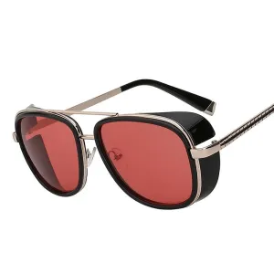 Gafas de sol Cuadradas Hombres Diseñador Lentes de Sol Anteojos Vintage