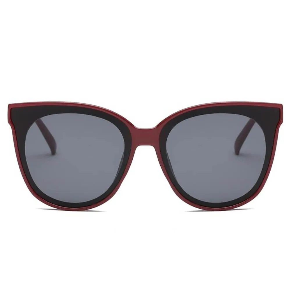 GARLAND | Women Round Cat Eye Sunglasses