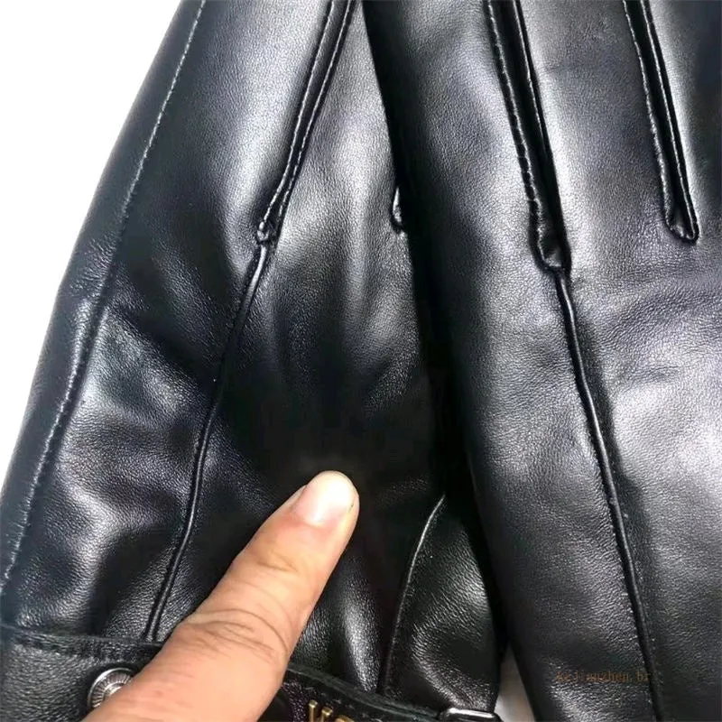 Guantes de lujo Dior piel de oveja de importación para dama