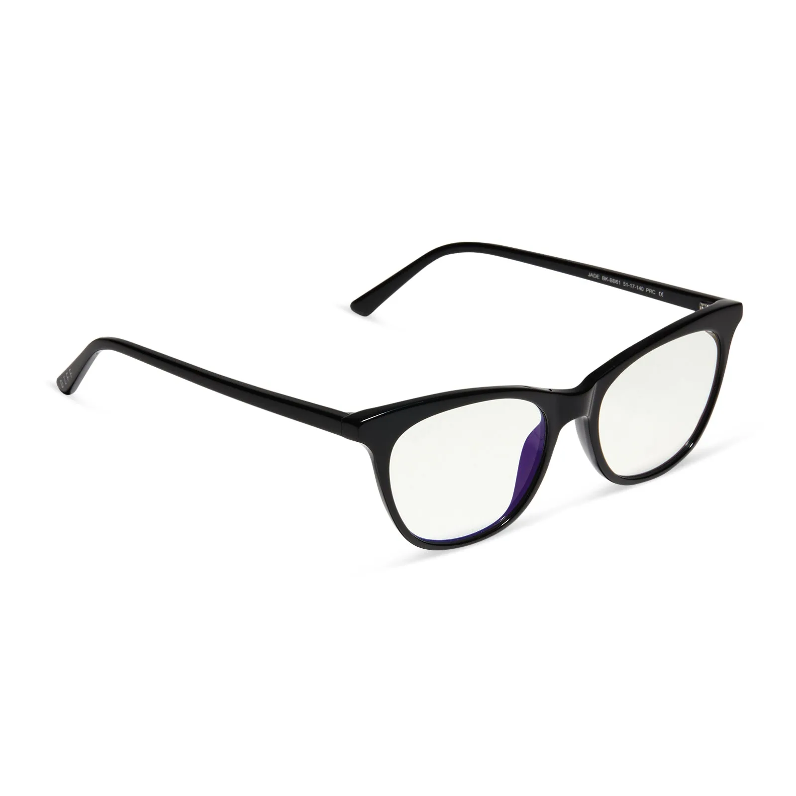 JADE - BLACK   PRESCRIPTION GLASSES