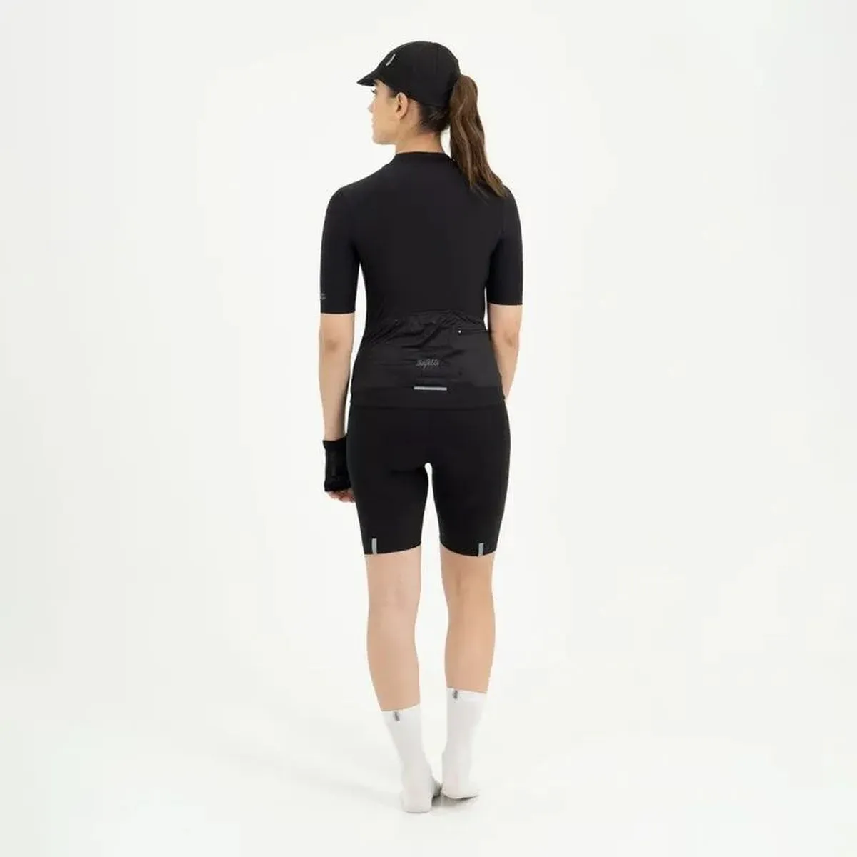 Jersey Ciclismo M/C Safetti Verona Mujer Nero