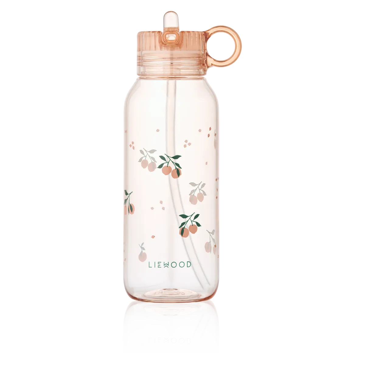 Liewood Yang Tritan Water Bottle 500ml | Peach / Sea Shell