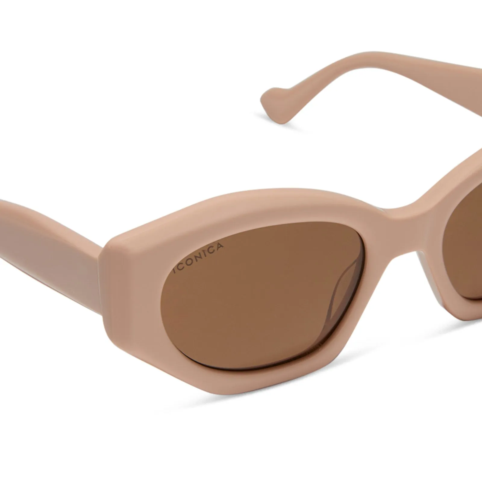 MARGOT - NUDE   BROWN GRADIENT   POLARIZED SUNGLASSES