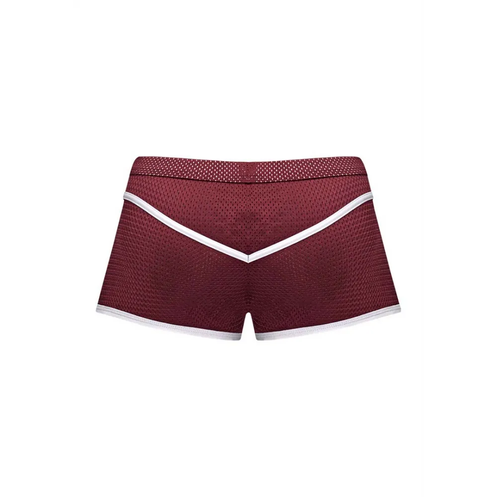 Mini Short - M - Burgundy
