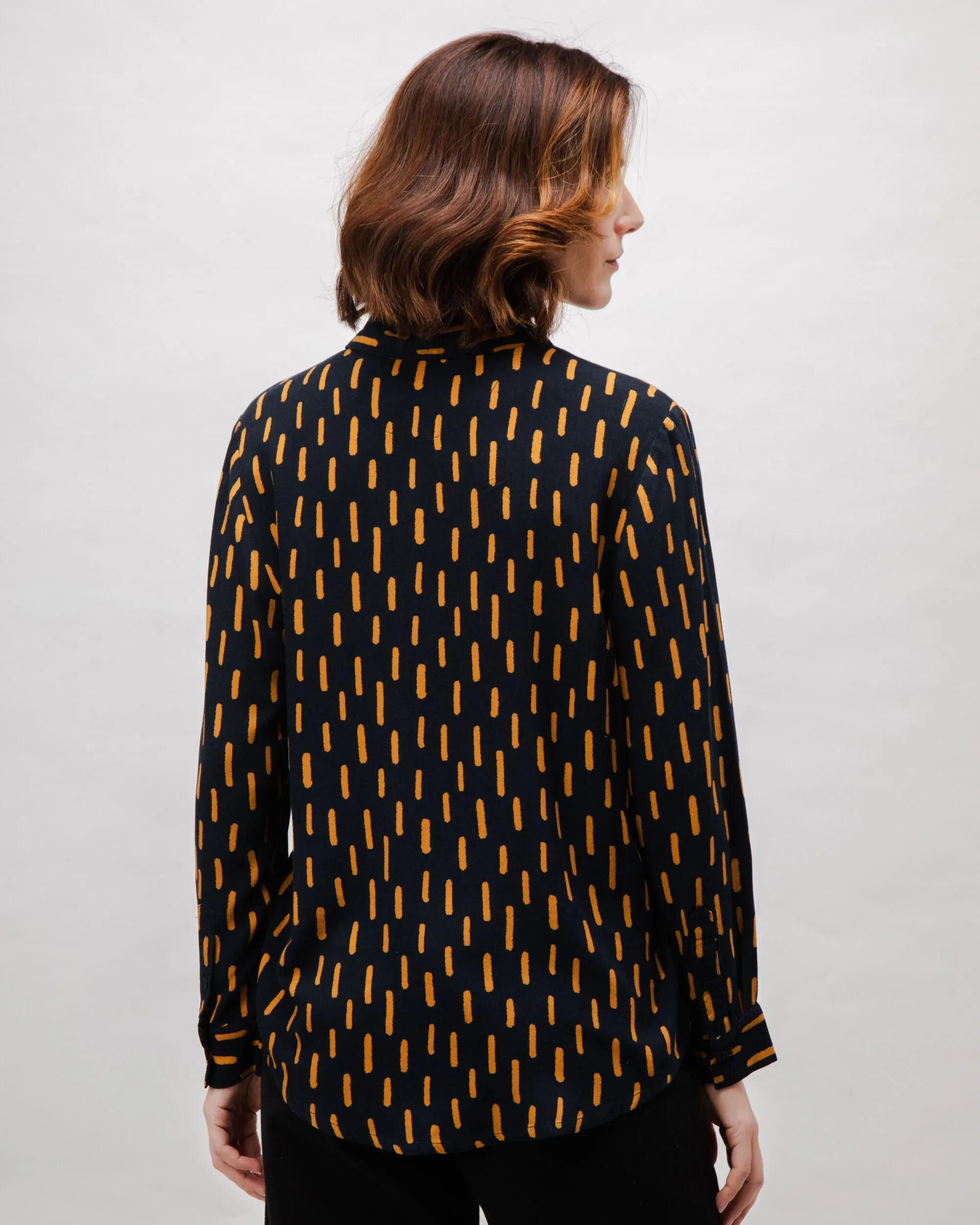 Mist Viscose Blouse Black