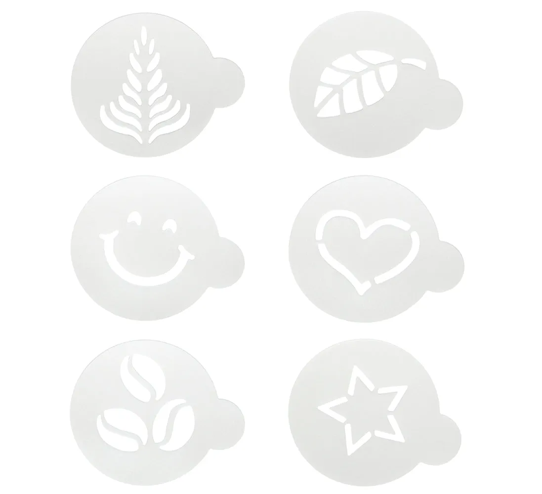 Plantilla para decorar bebidas.