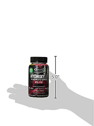 Quemador de Grasa Hydroxycut Hardcore Elite con Extracto de Cafe Verde