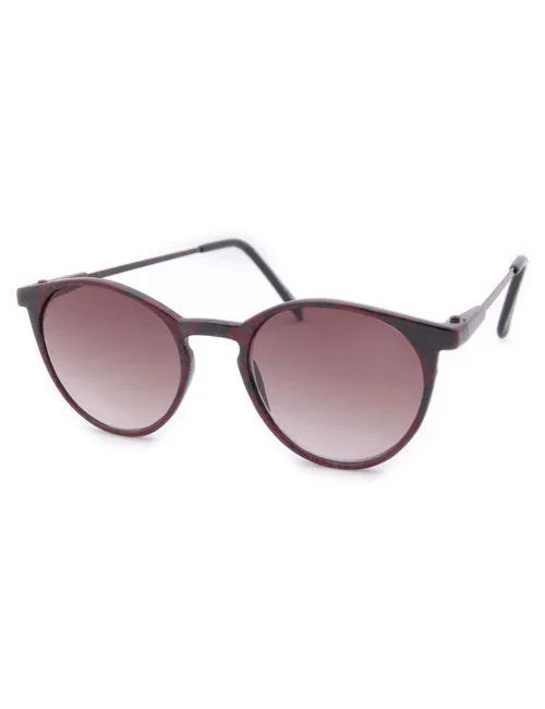 REILLE Red Cat-Eye Sunglasses