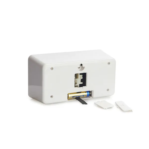 Reloj sobremesa Flip Clock Blanco