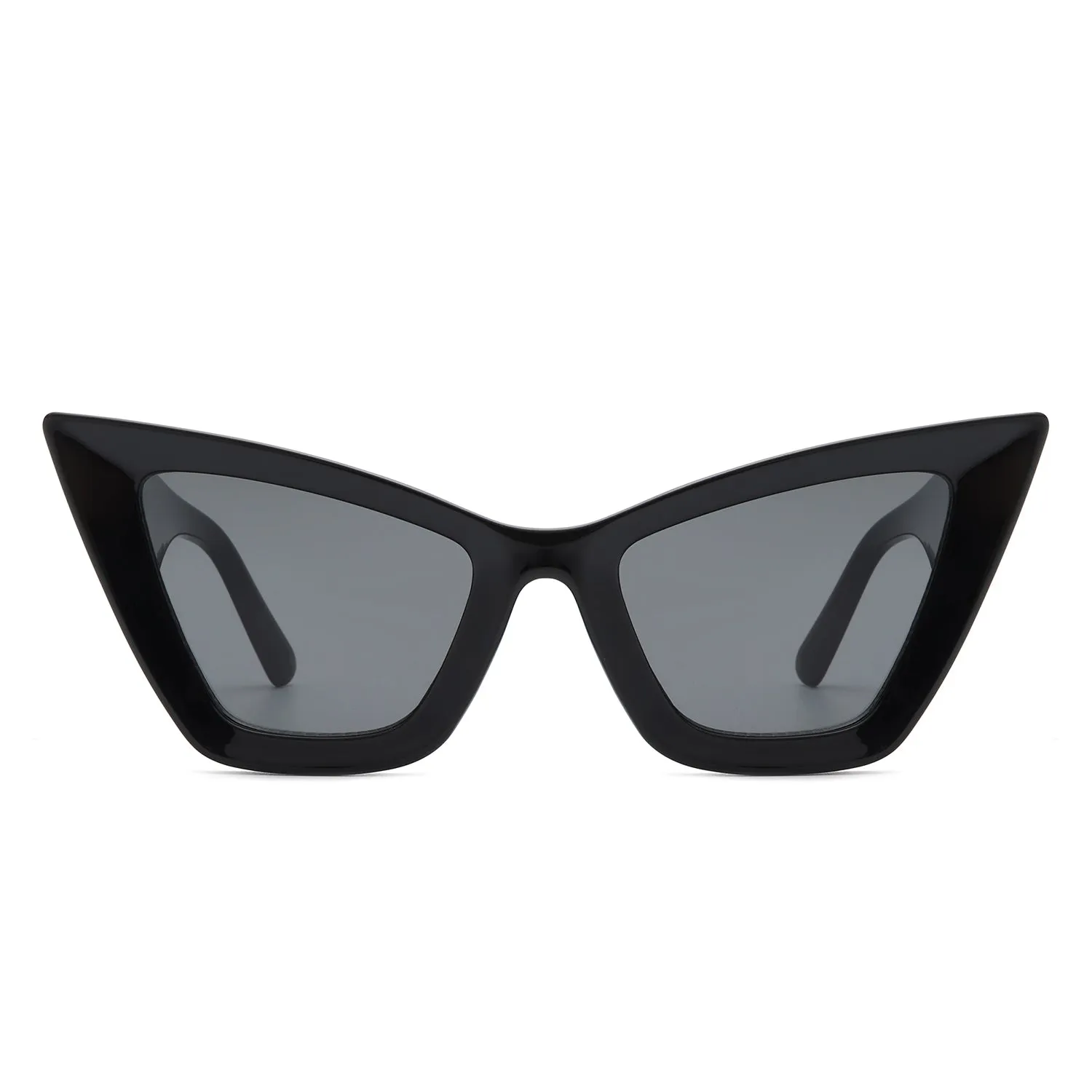 Stardaze - Retro Square High Pointed Cat Eye Sunglasses